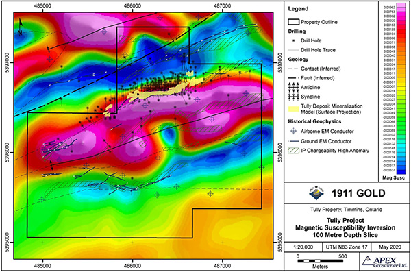 MAG Map of the Tully Property